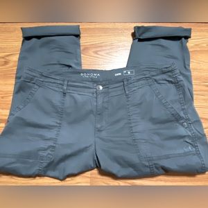 Sonoma Gray Life+Style Capris